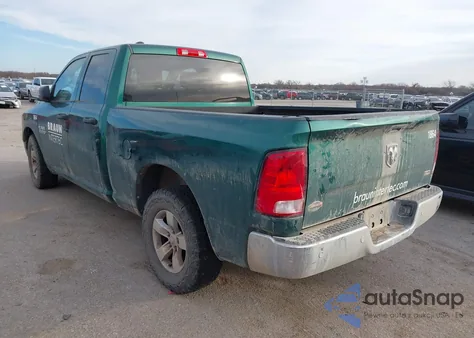 2018 Ram 1500 Tradesman 4X2 6'4 Box z USA, uszkodzony, nr VIN 1C6RR6FG8JS314562